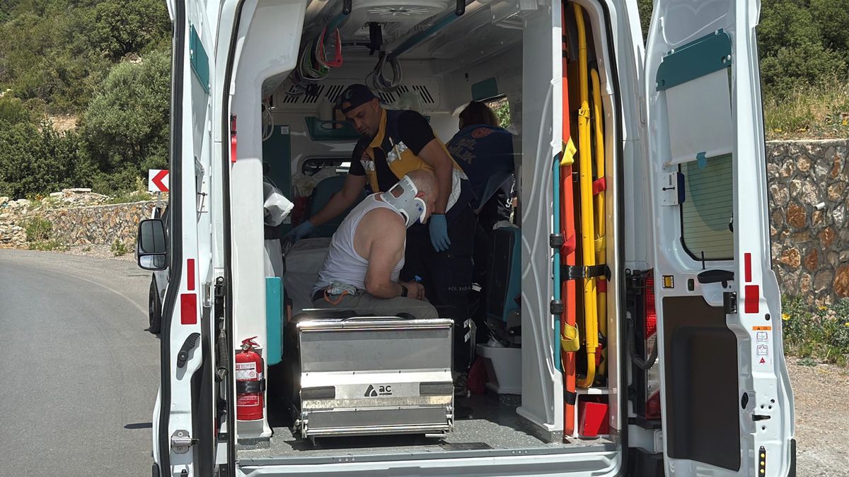 Bodrum’da Kaza: Sürücü Yaralandı