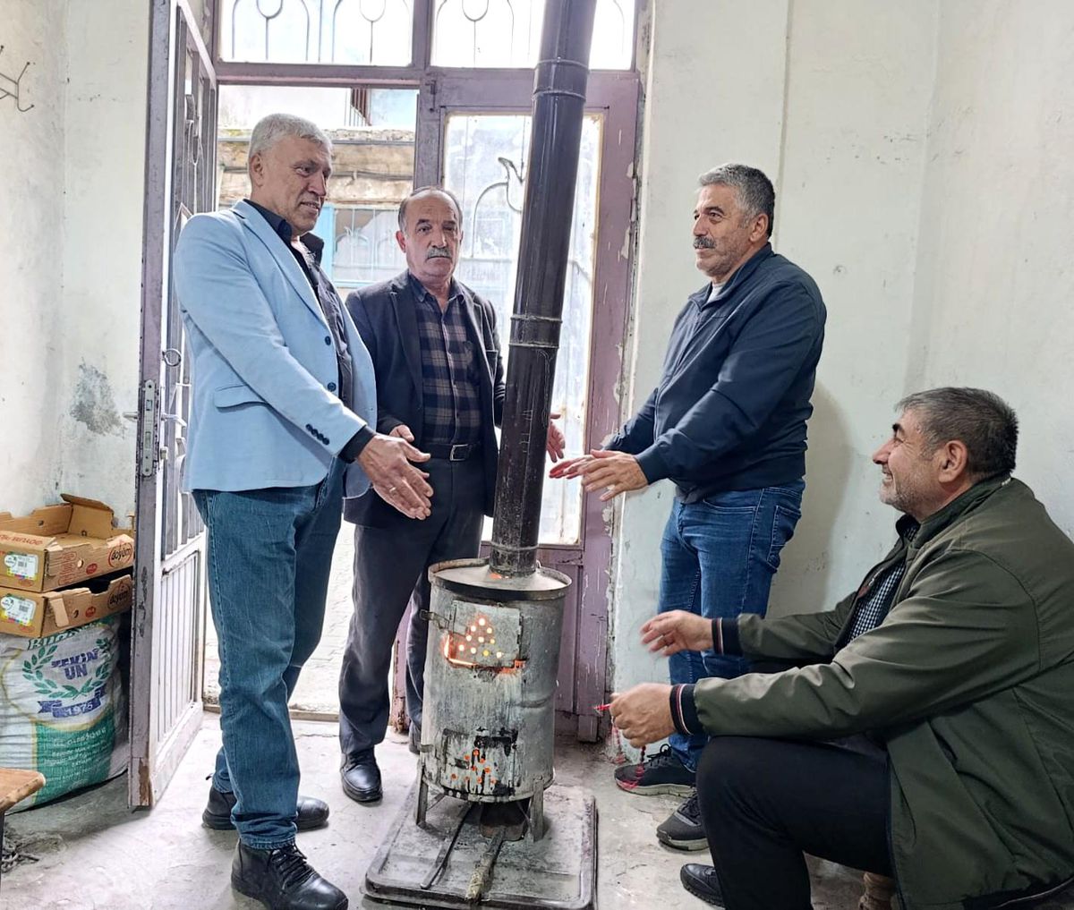 Sason’da Mayıs’ta Kış Şoku