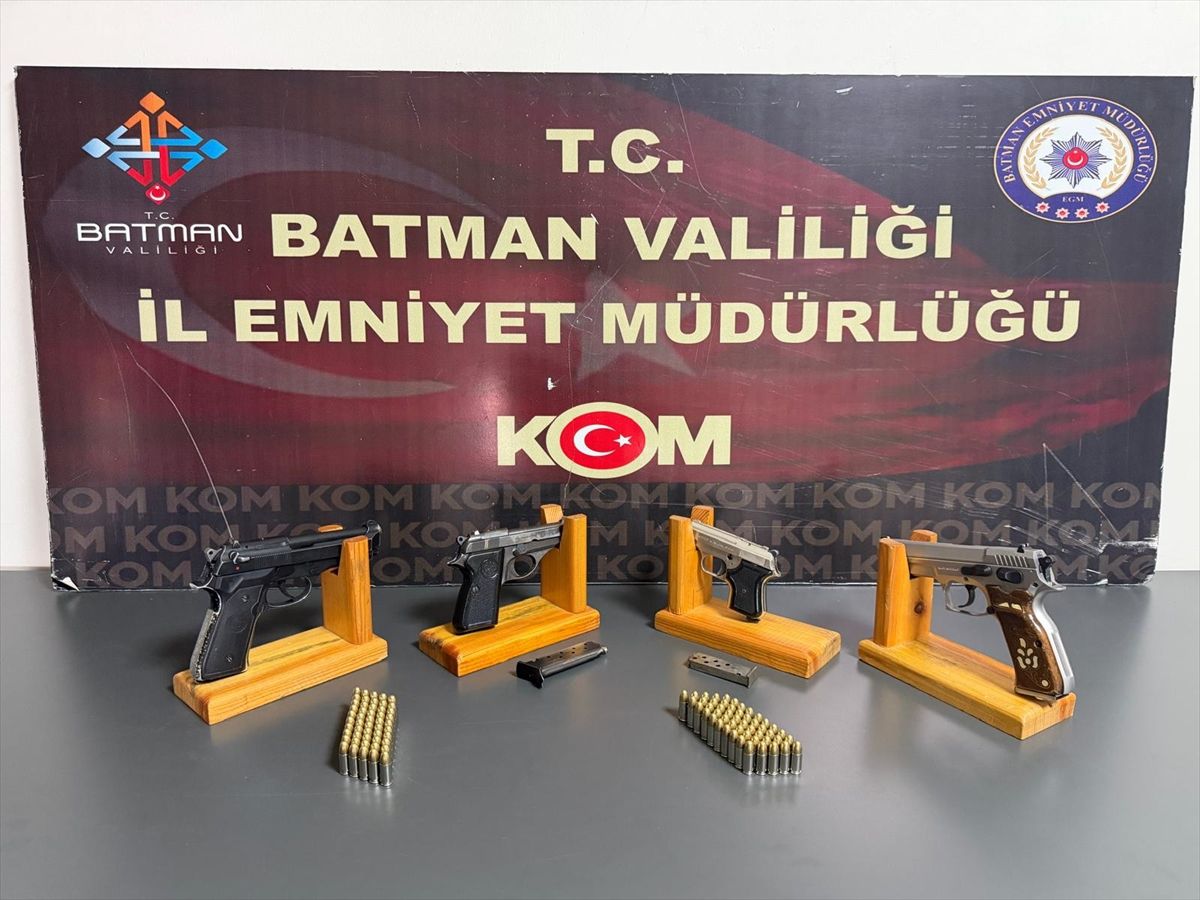 Batman’da Suç Örgütüne Operasyon: 7 Tutuklama