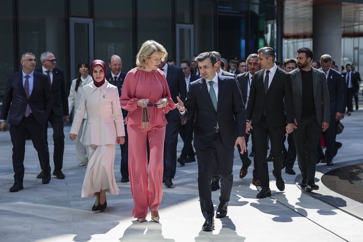Belçika Kraliçesi Mathilde Türkiye’de