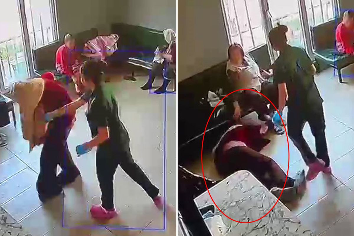 Beylikdüzü’ndeki huzurevinde vicdanları yaralayan görüntü: Bir yaşlıyı darbetti, diğerinin yüzüne tükürdü