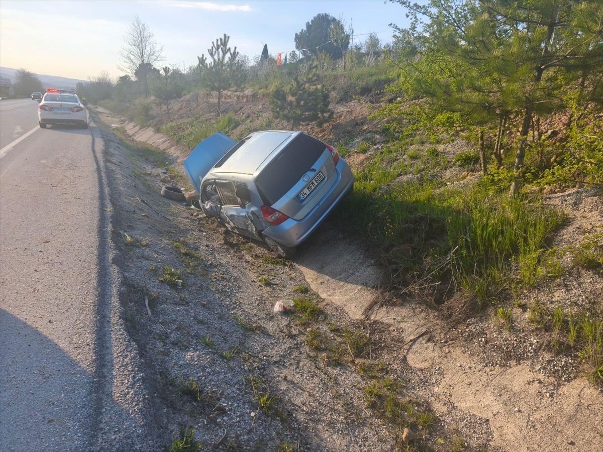 Söğüt’te Trafik Kazası: 1 Yaralı