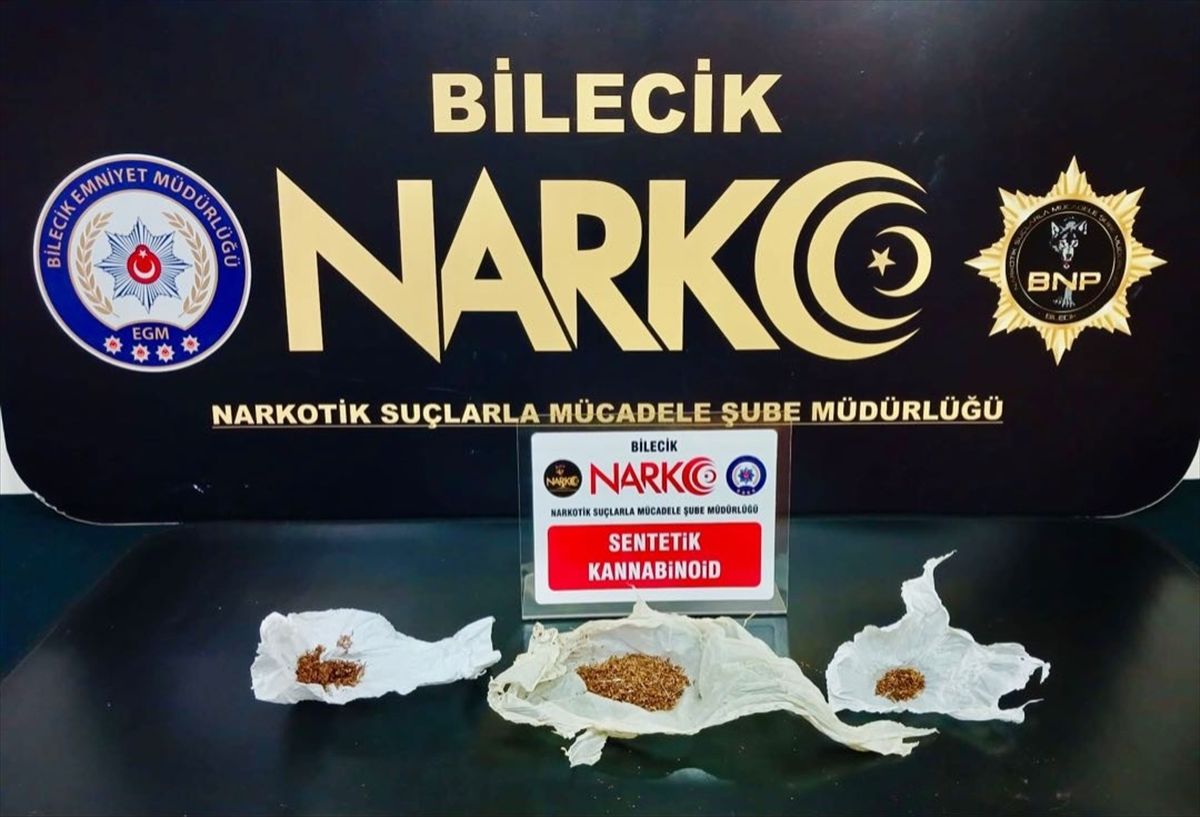 Bilecik’te Uyuşturucu Şüphelisi Gözaltına Alındı