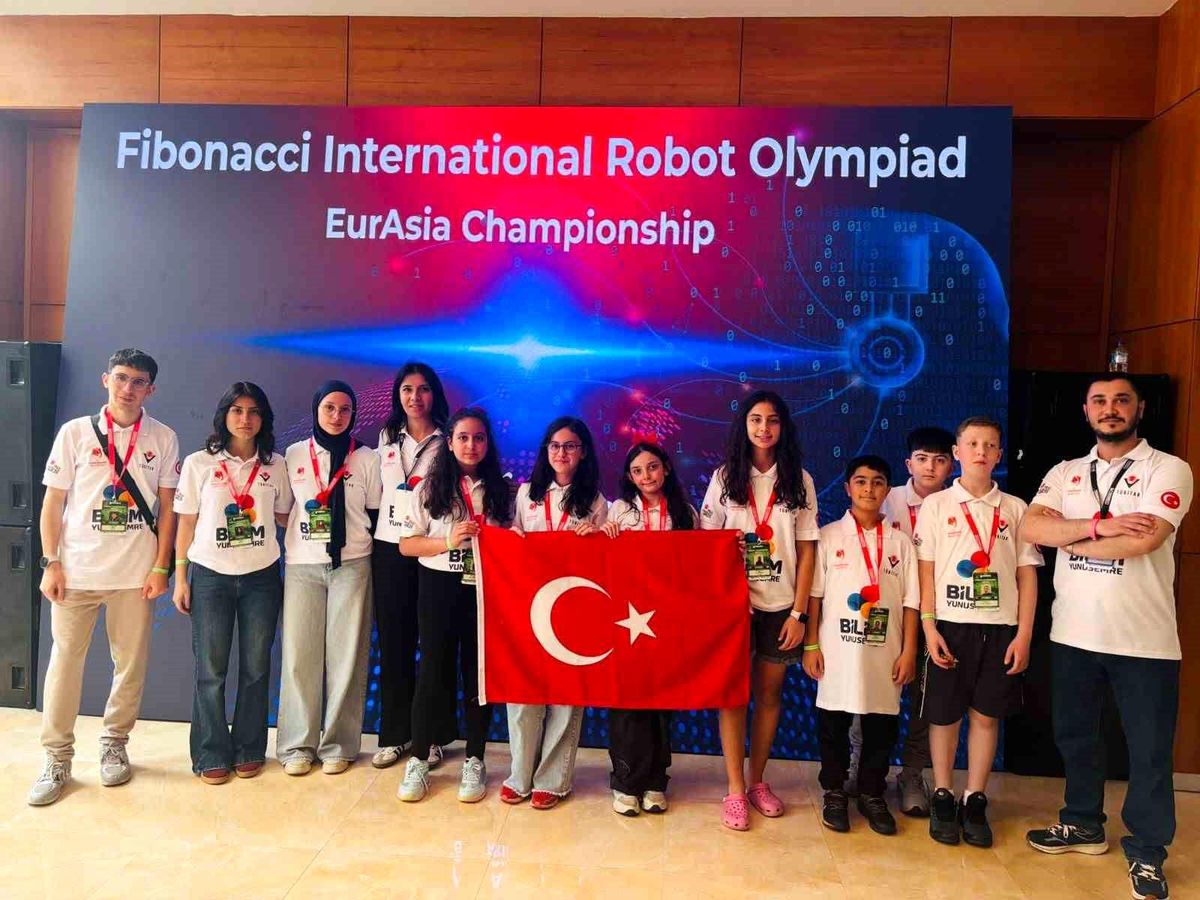 Manisa’nın Robot Takımları Avrasya’da Şampiyon!