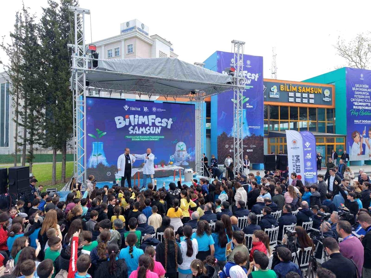 Bilimfest ile Samsun’da bilim ve teknoloji şöleni