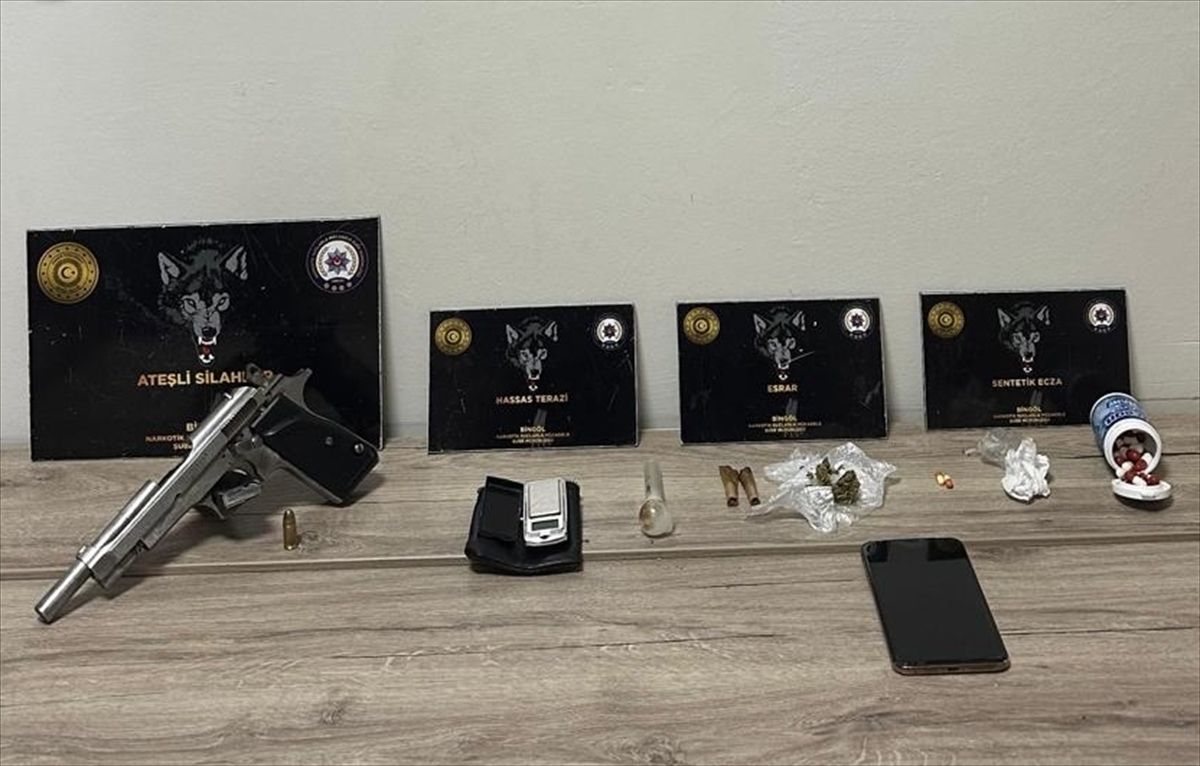 Bingöl’de Uyuşturucu Operasyonu: 4 Tutuklama