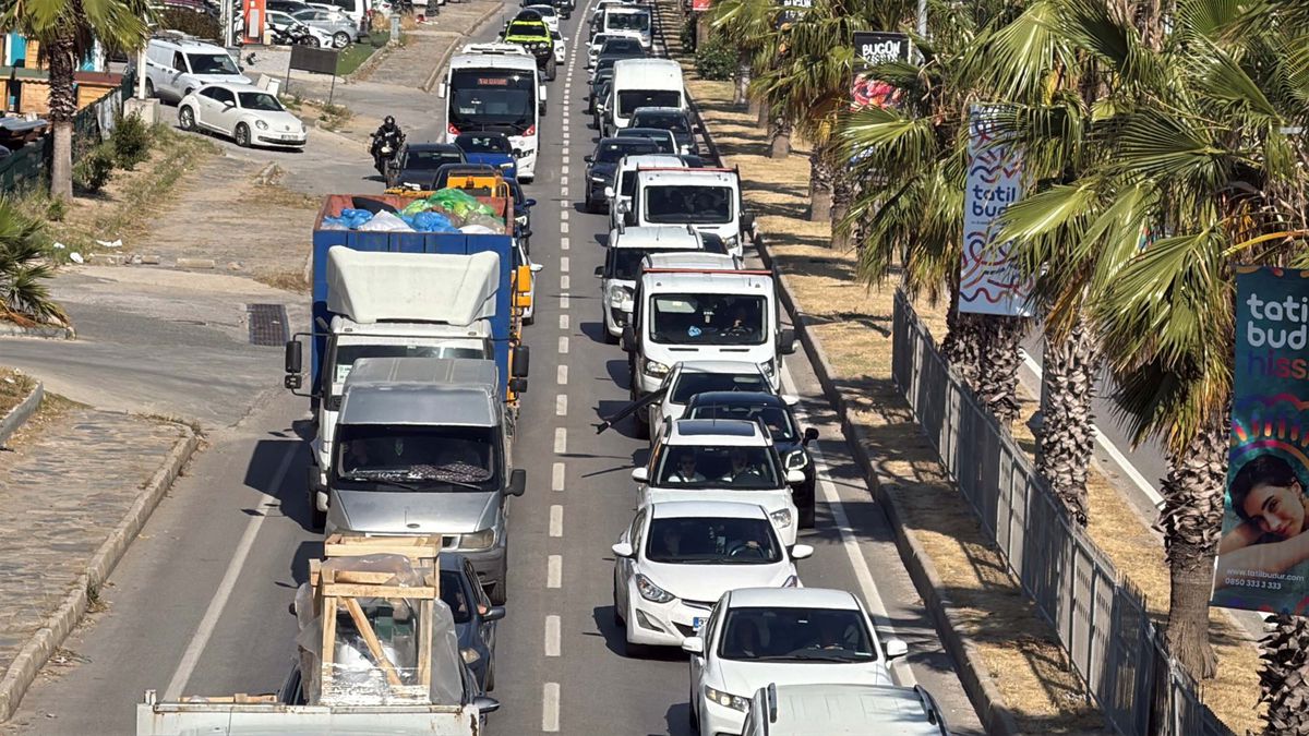 Bodrum’a 67 Bin Araç Girişi