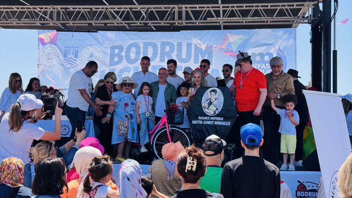 Bodrum’da 21. Uçurtma Festivali Coşkuyla Kutlandı