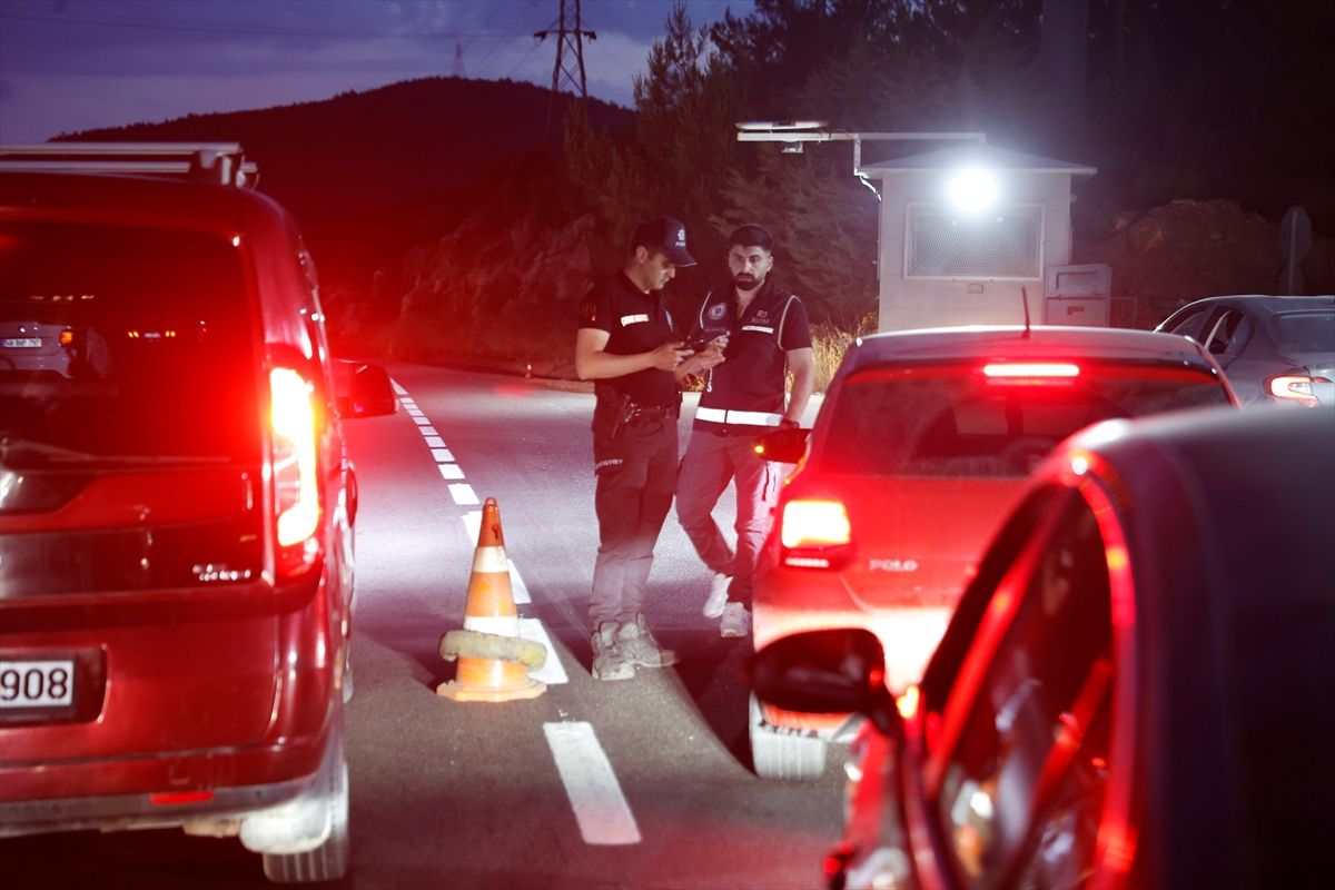 Bodrum’da Bayram Öncesi Trafik Denetimi