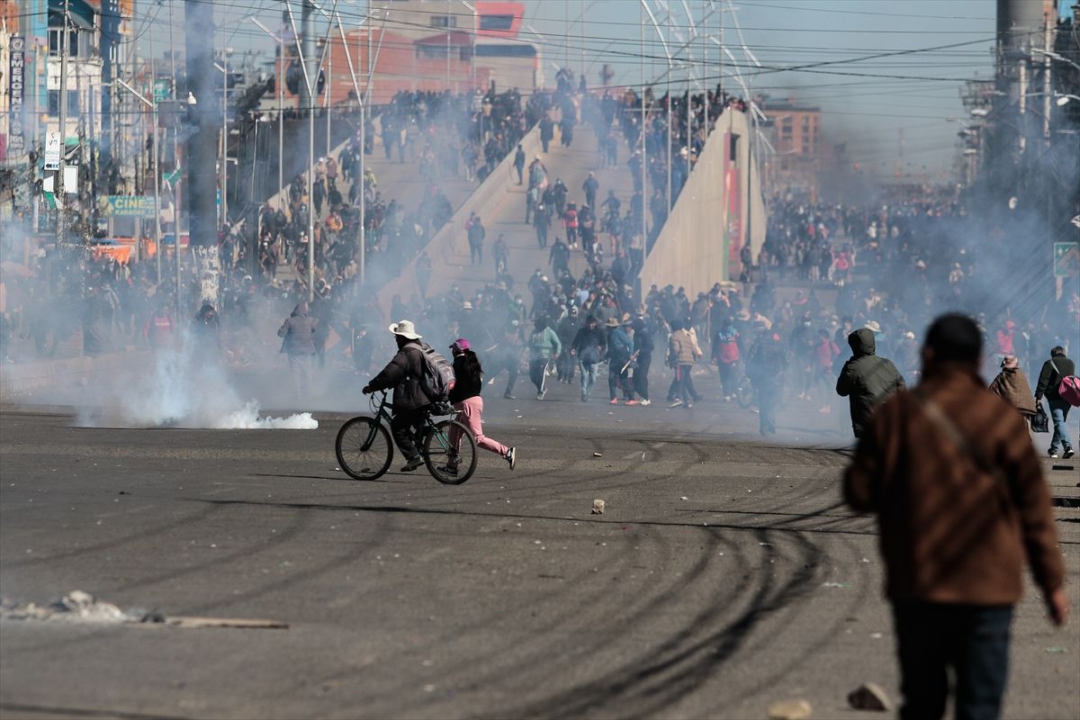 Bolivya’da Protesto Olayları: 57 Gözaltı