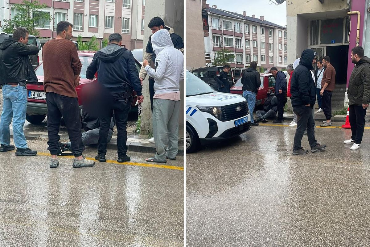 Bolu’da Polise Saldıran Yabancı Gözaltına Alındı