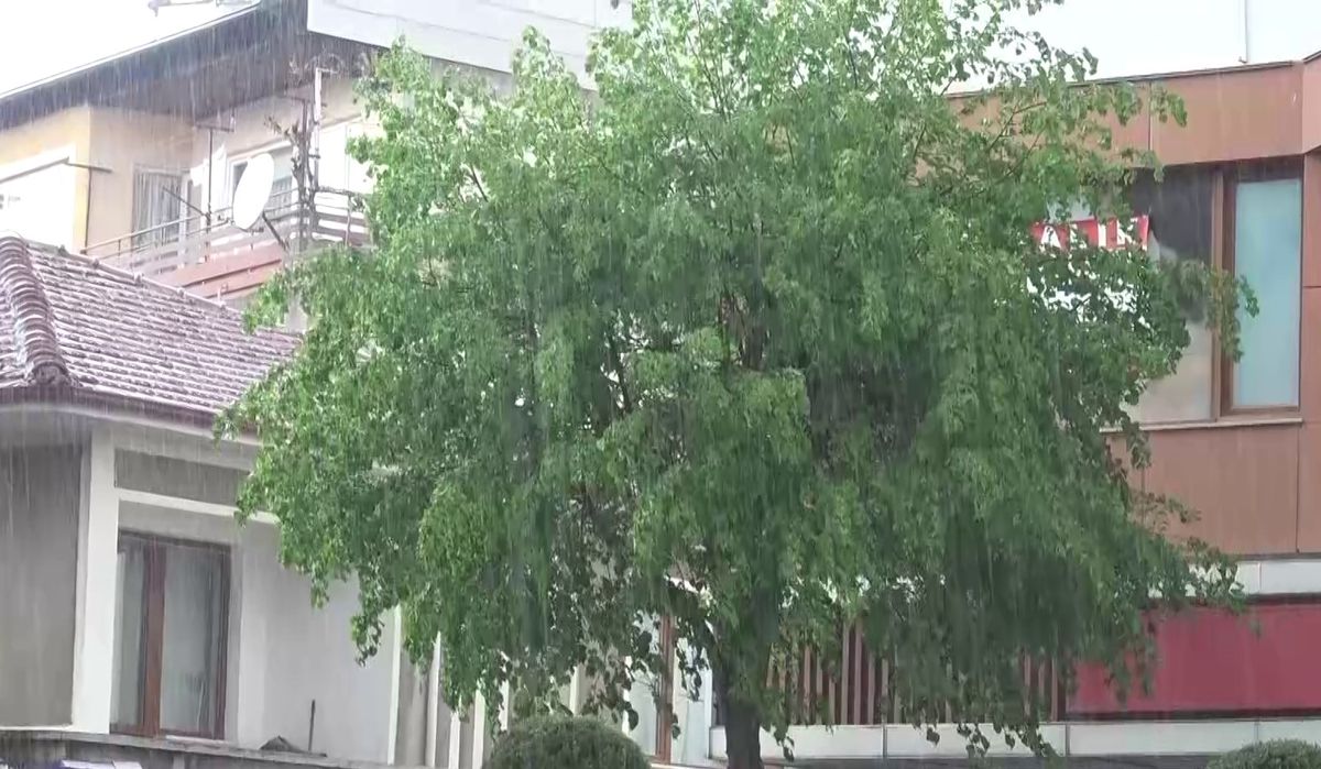 Bolu’da Aniden Sağanak!