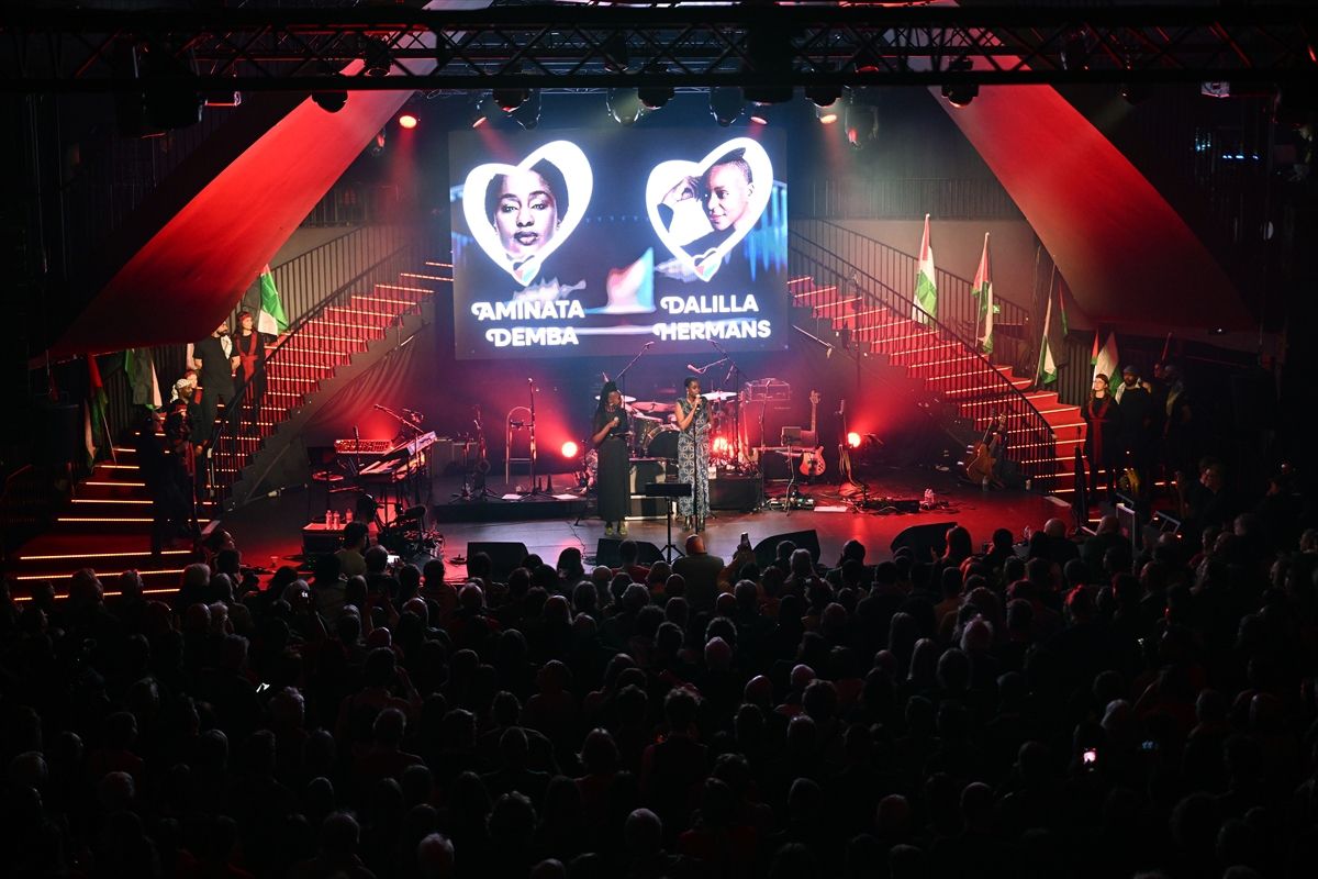 Brüksel’de Filistin İçin Alternatif Konser