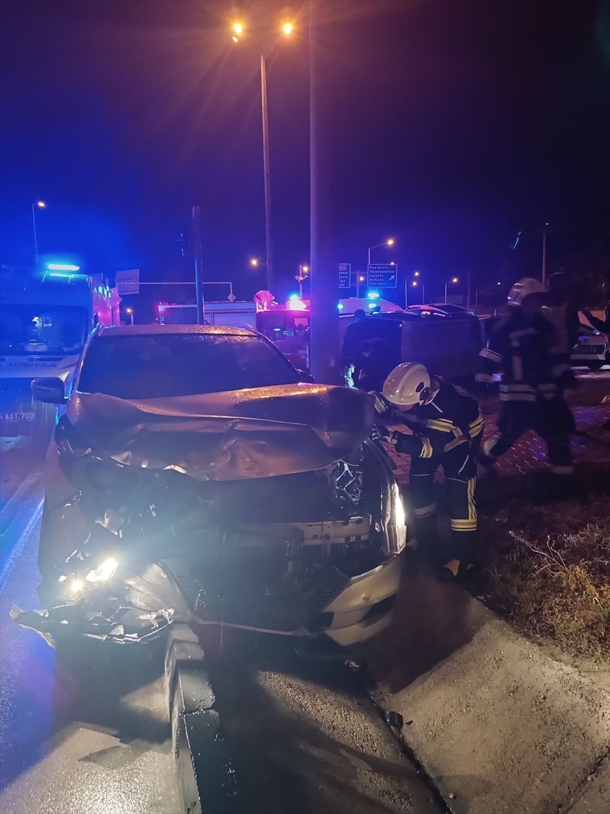 Burdur’da Kaza: 1 Ölü, 5 Yaralı