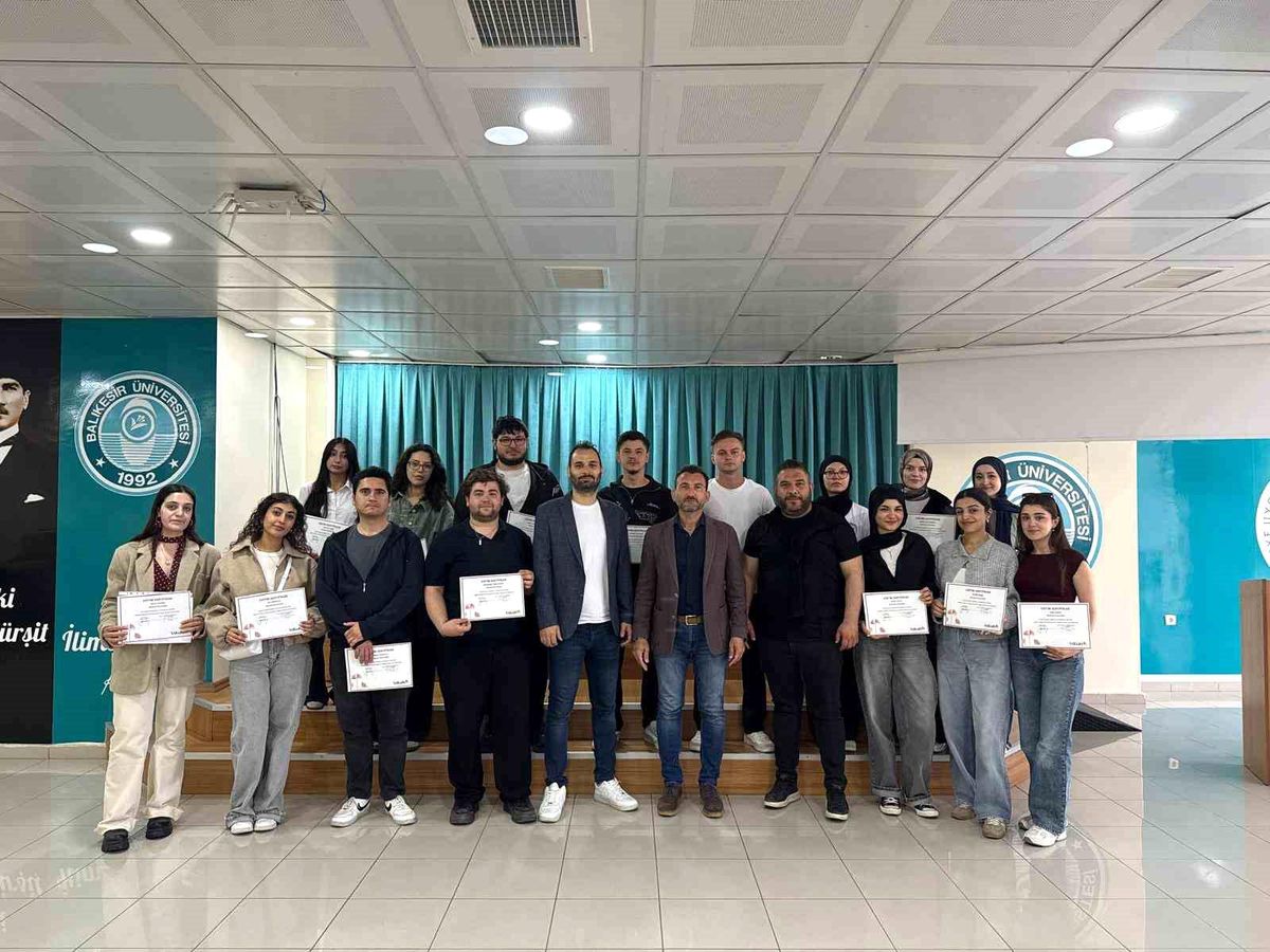 Burhaniye’de Sertifika Töreni