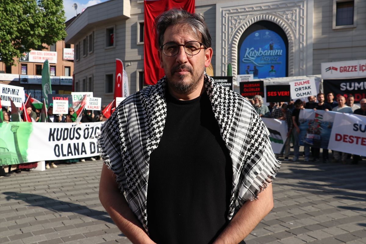 Bursa’da Gazze İçin Destek Gösterisi