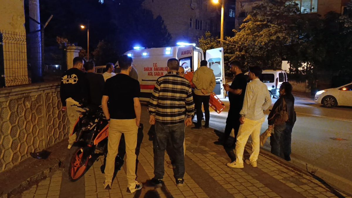 İnegöl’de Motosiklet Kazası: 1 Yaralı