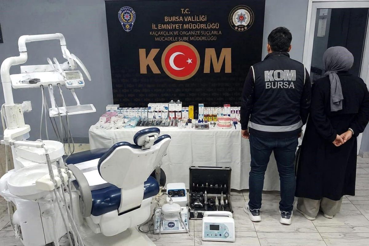 İnegöl’de Sahte Diş Muayenesi Operasyonu