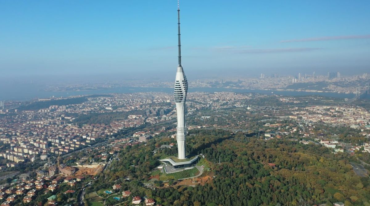 Çamlıca Kulesi 5 yılda 2,8 milyon ziyaretçi ağırladı