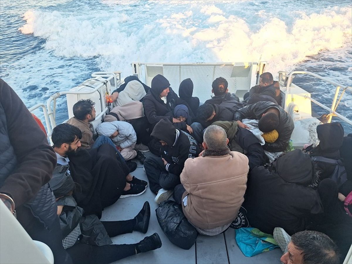 Ayvacık’ta 31 Düzensiz Göçmen Yakalandı