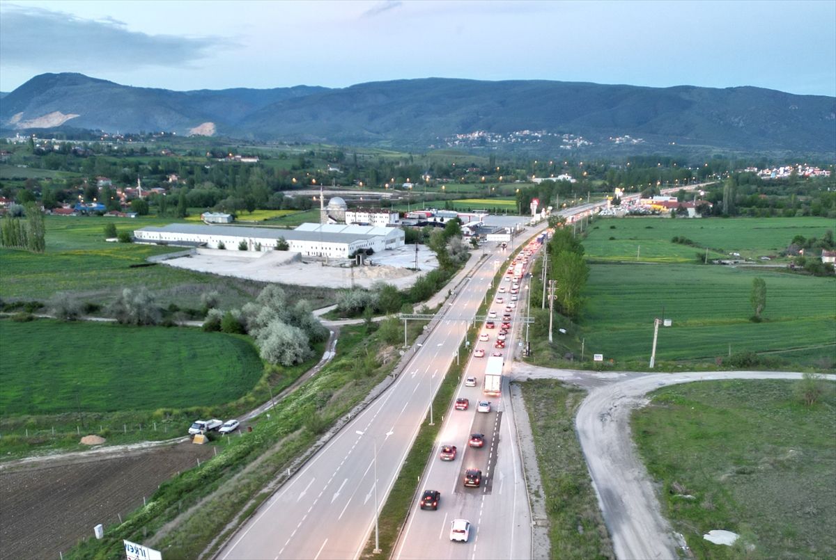 Çankırı’da Trafik Yoğunluğu