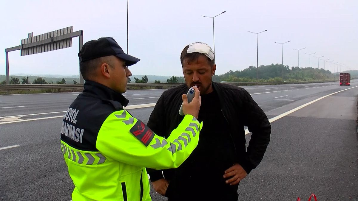 Kuzey Marmara Otoyolu’nda TIR Yangını