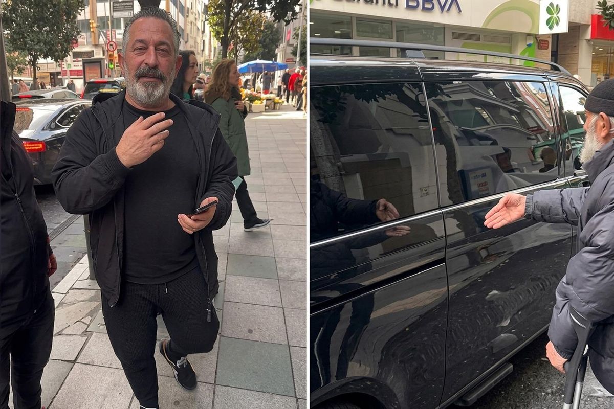 Cem Yılmaz’a dilenciden beddua şoku
