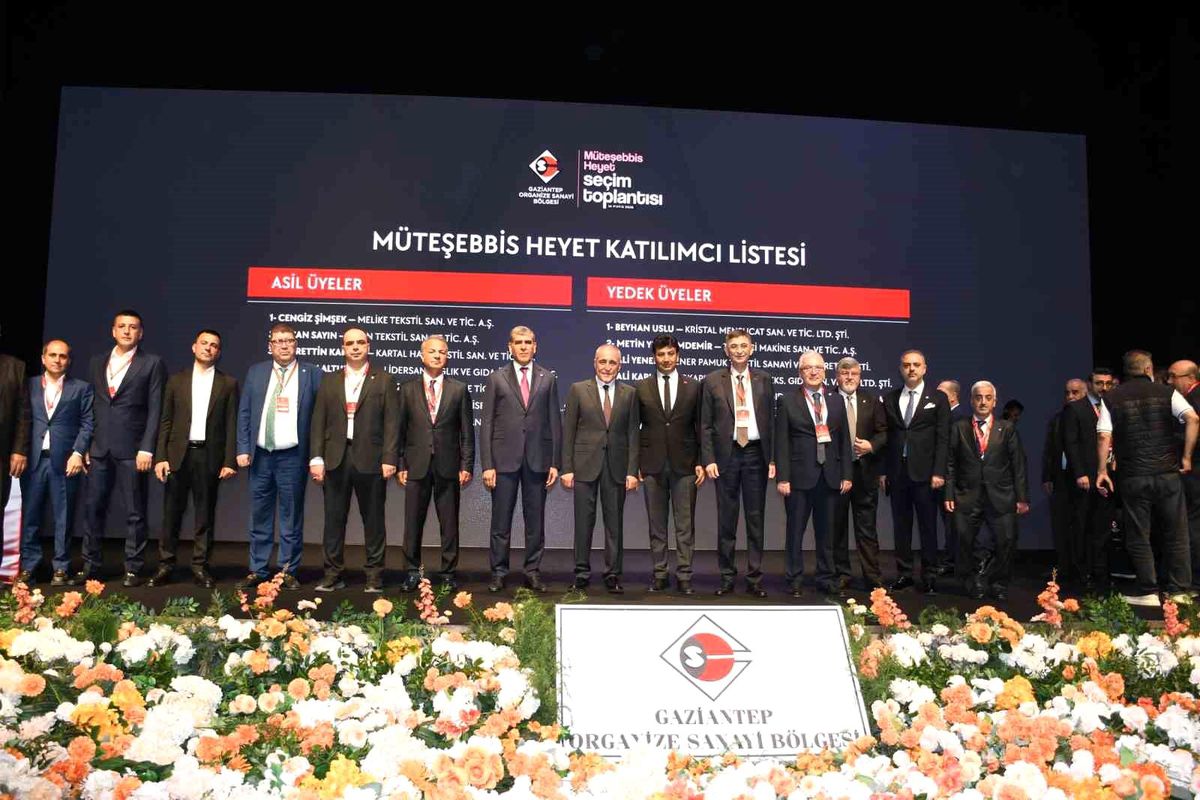 Cengiz Şimşek yeniden Gaziantep OSB Başkanı seçildi