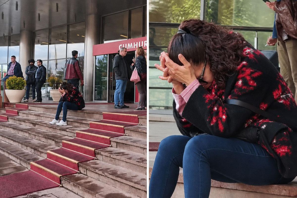 CHP’liler Genel Merkez önünde beklemeye başladı
