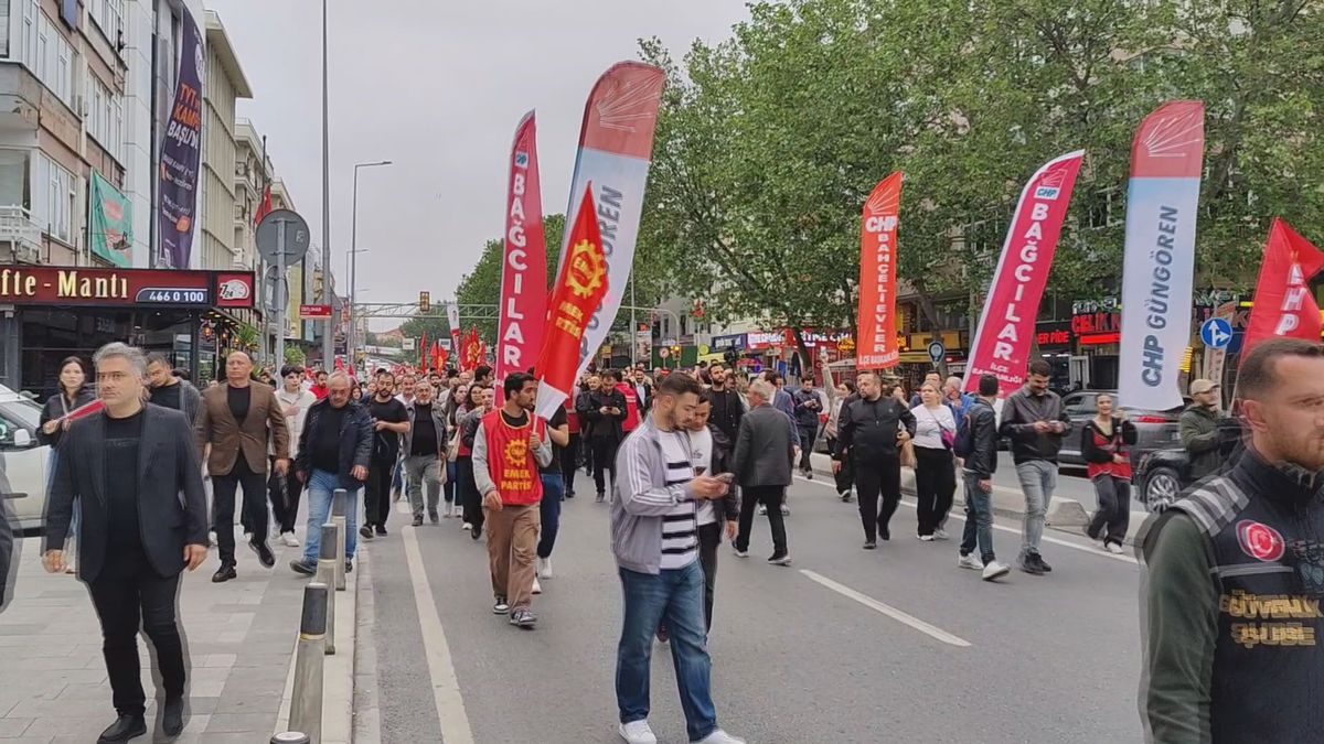 CHP’den Bahçelievler’de Yürüyüş