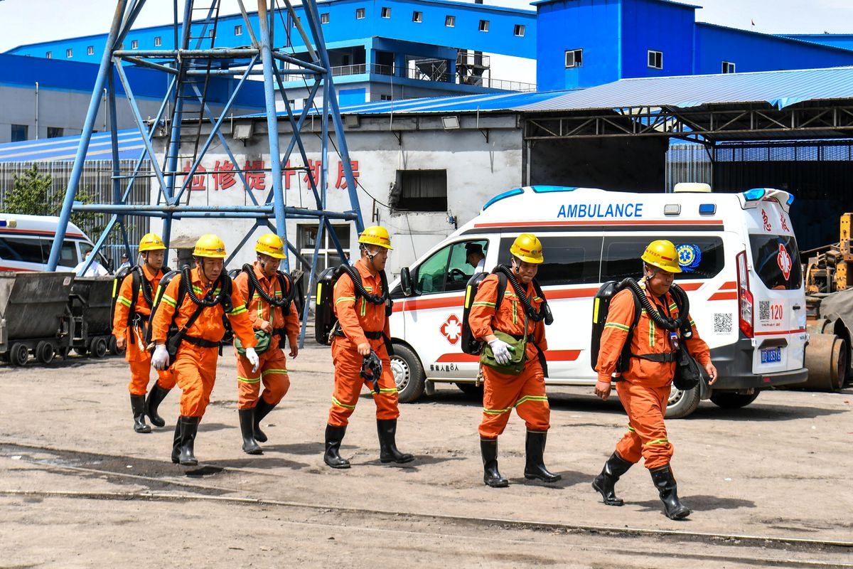 Çin’de Kömür Madeninde Gaz Patlaması: 82 Ölü