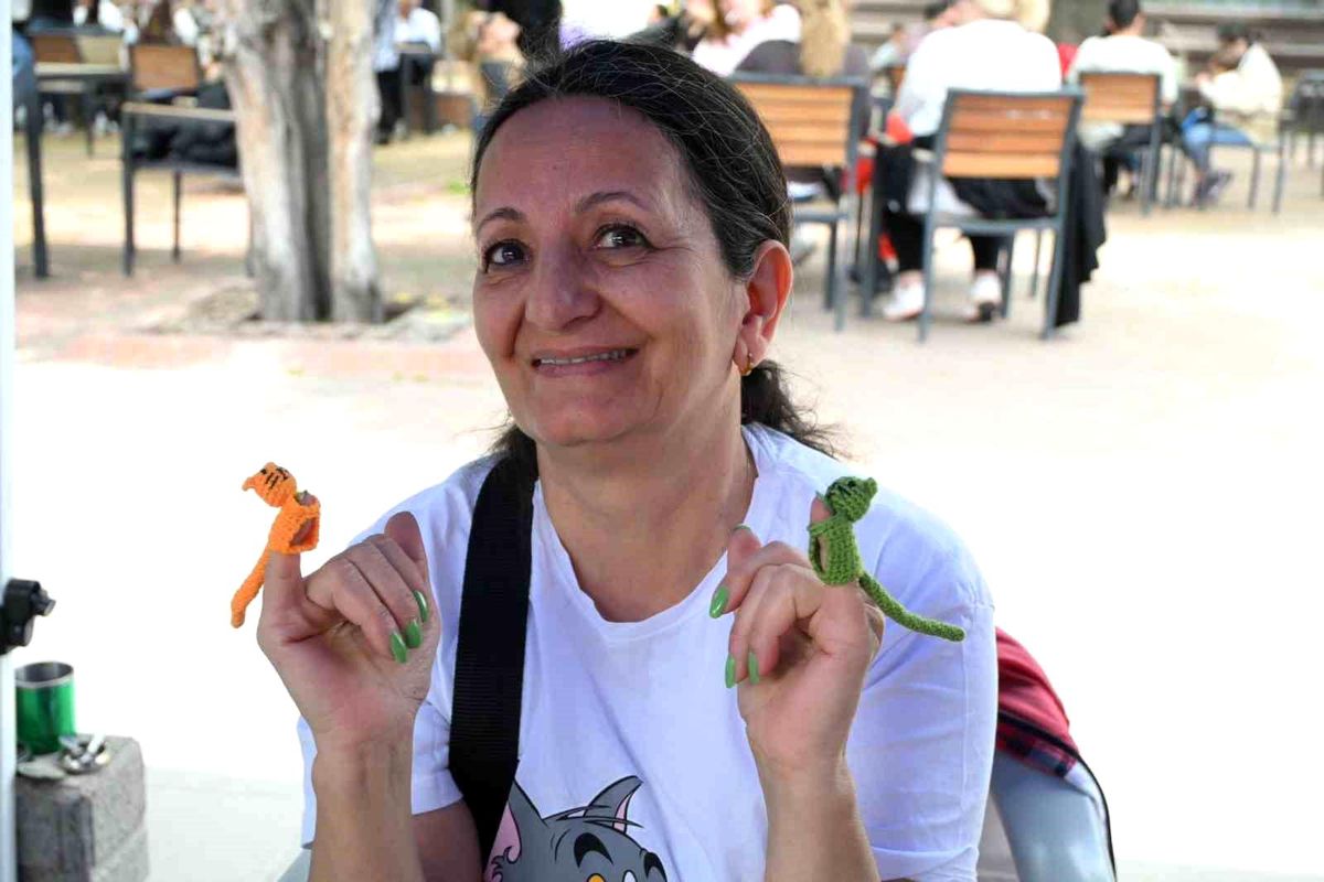 Güler Üstün’ün El Emeği Ürünleri Turistlerin Gözdesi