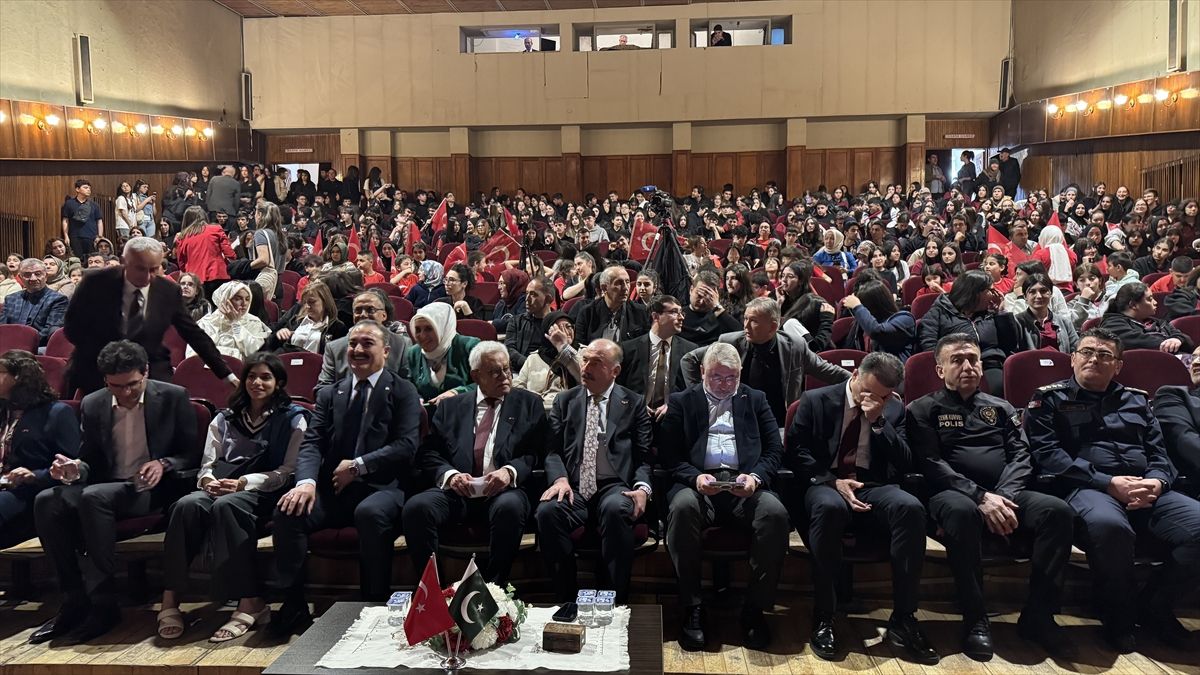 Çorum’da Pakistan’ın Ankara Büyükelçiliği tarafından Chughtai Sanat Ödülleri töreni düzenlendi