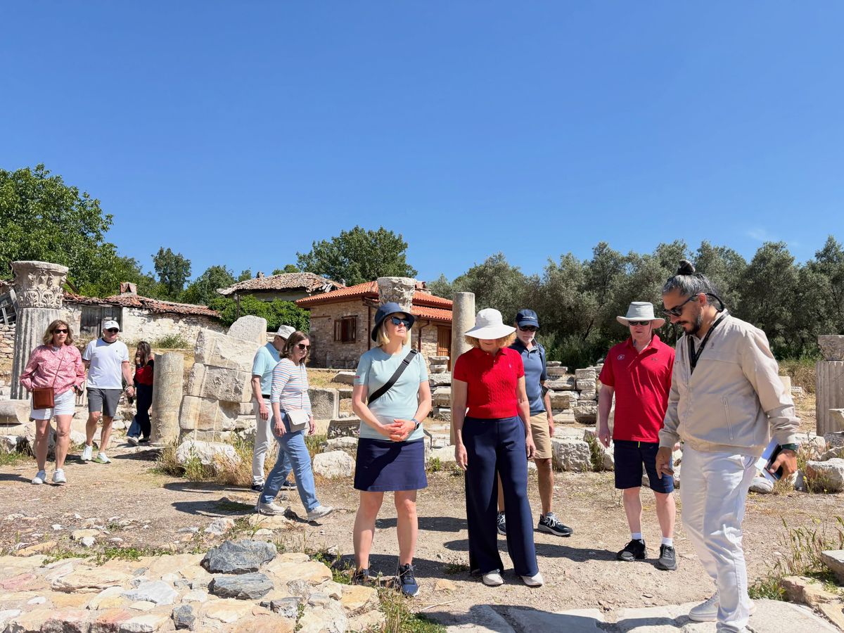 Stratonikeia’ya Turist Akını