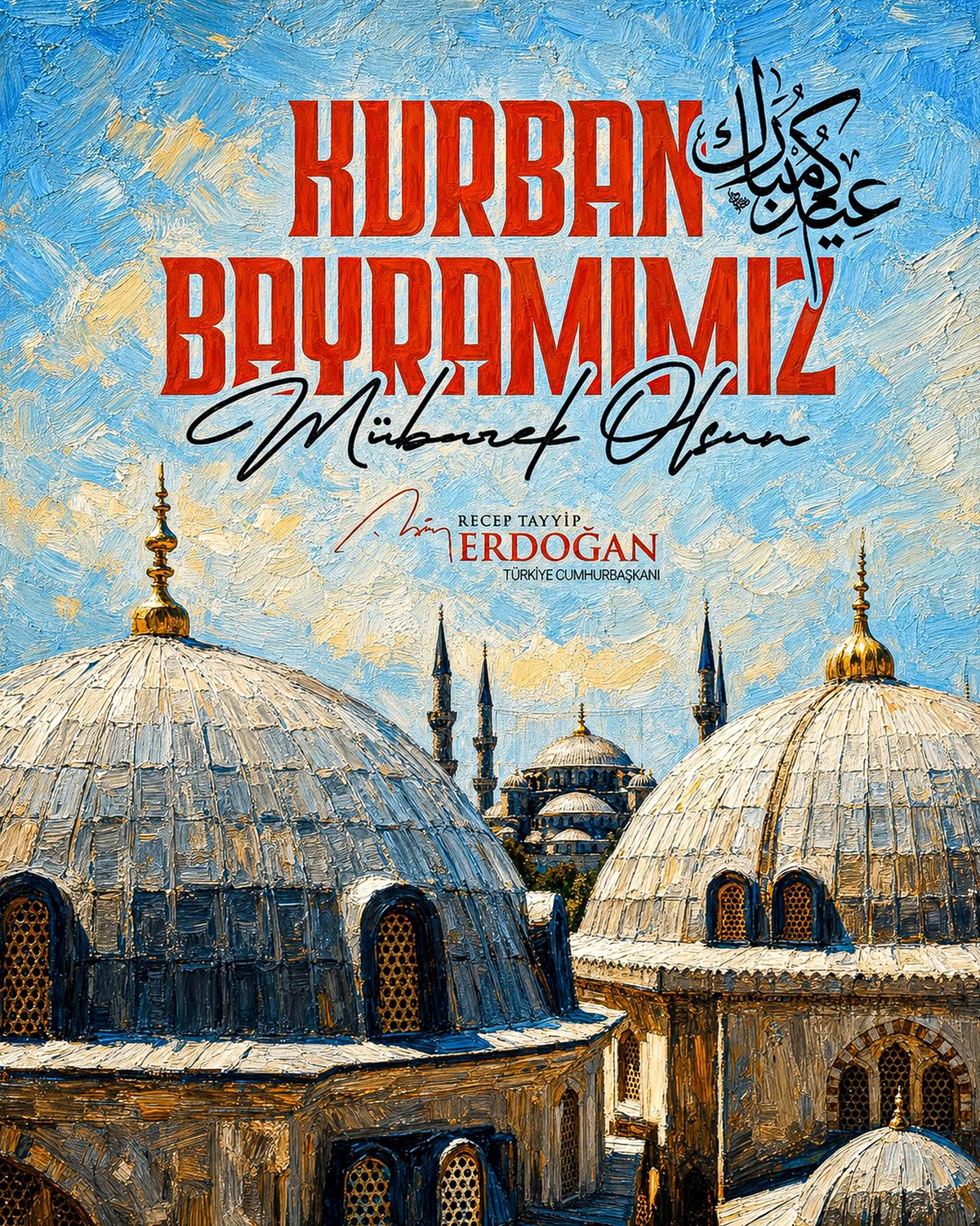 Erdoğan’dan Kurban Bayramı mesajı