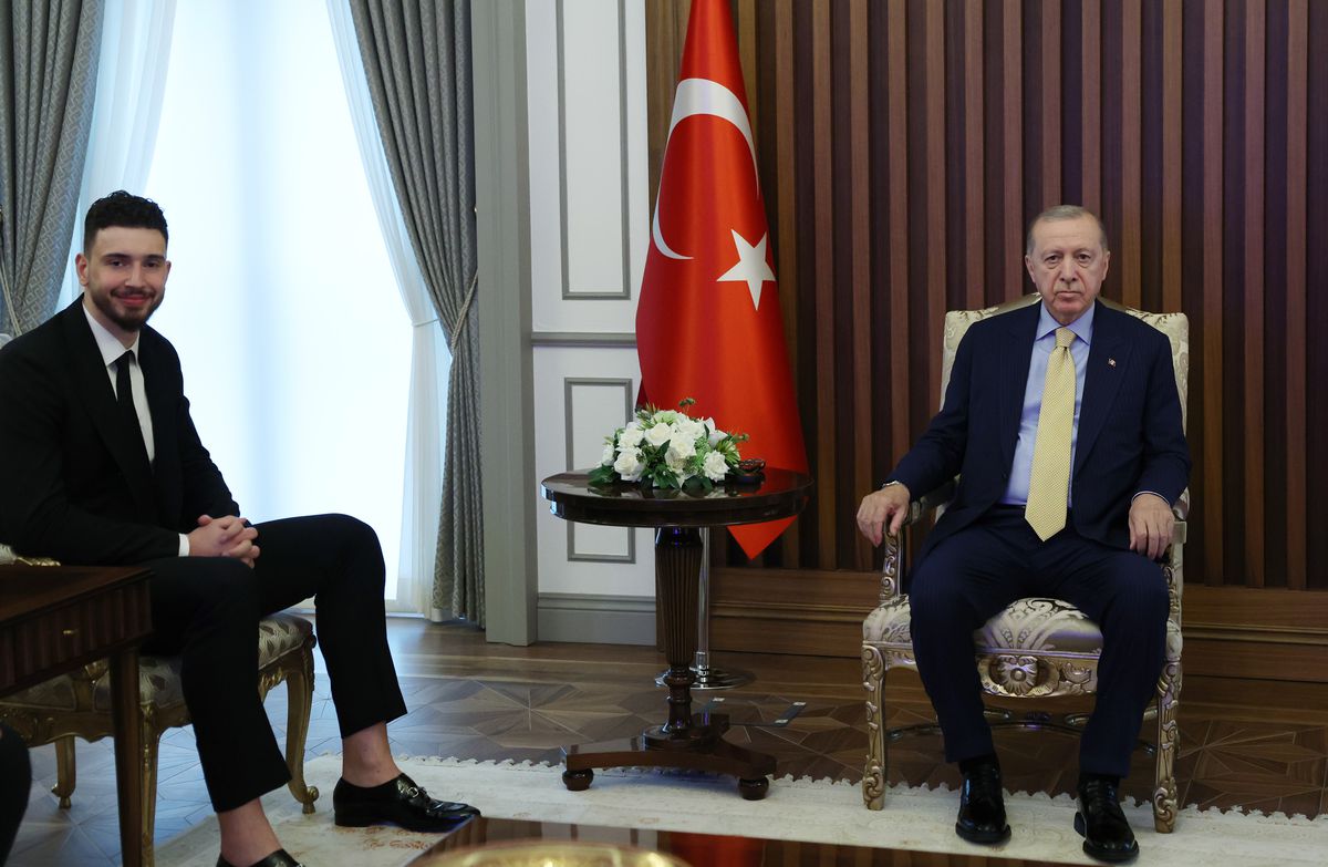 Erdoğan, Alperen Şengün’ü kabul etti