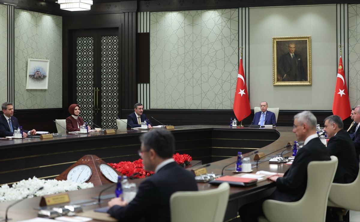 Cumhurbaşkanlığı Kabinesi Toplandı
