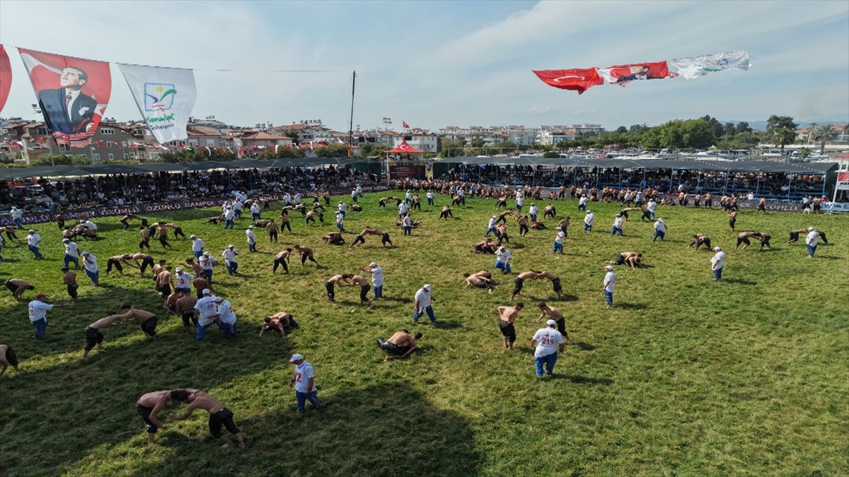 Manavgat’ta Yağlı Güreş Heyecanı Başladı