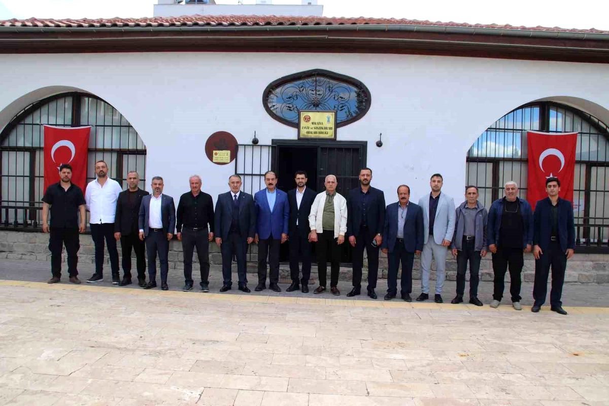 Demiryol-İş heyetinden MESOB’a tebrik ziyareti