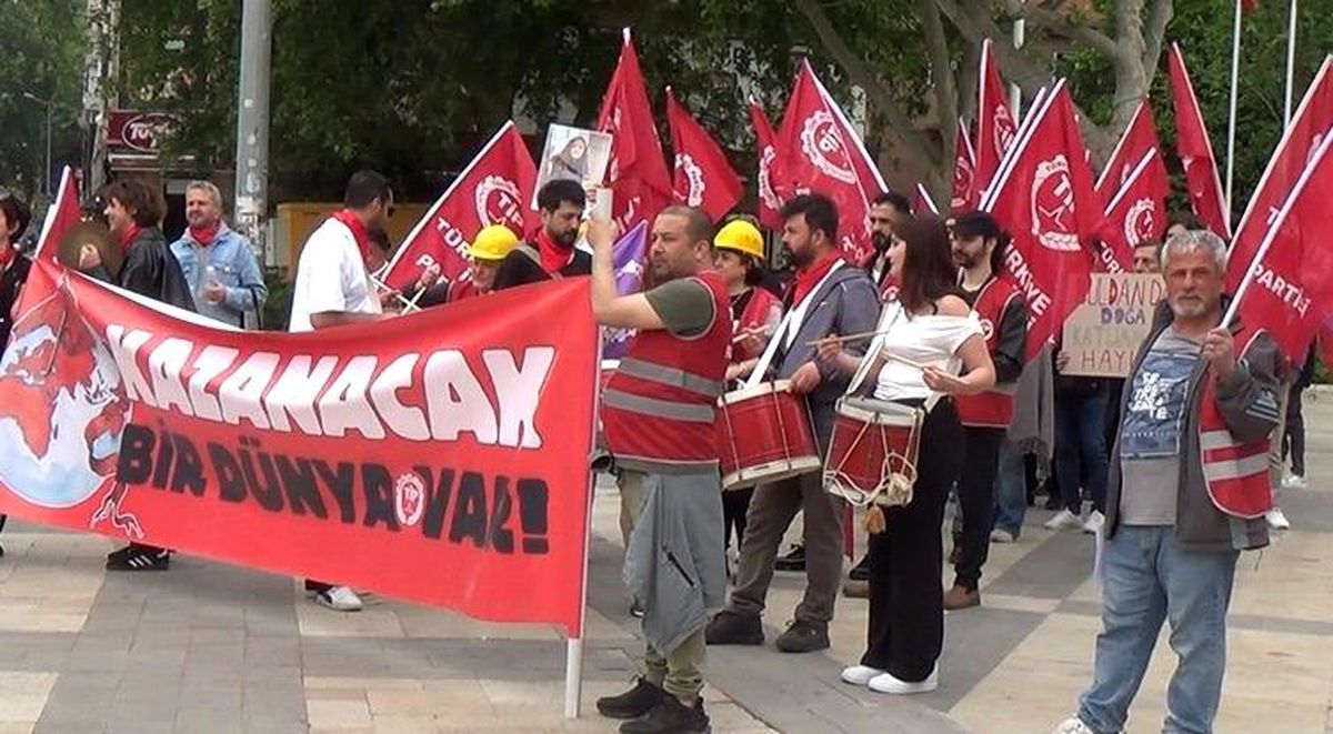 Denizli’de 1 Mayıs’ta binlerce kişi meydanlardan yürüdü