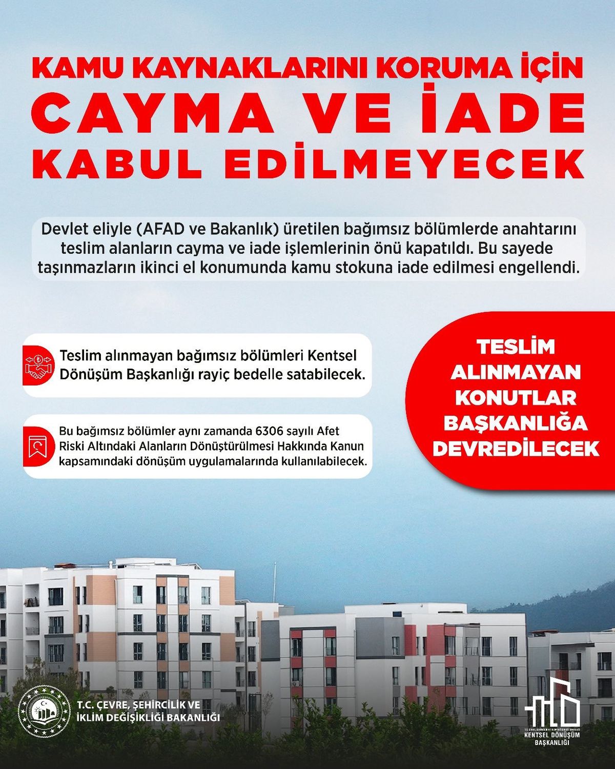 Yeni Tapu Kanunu ile Depremzedelere Destek