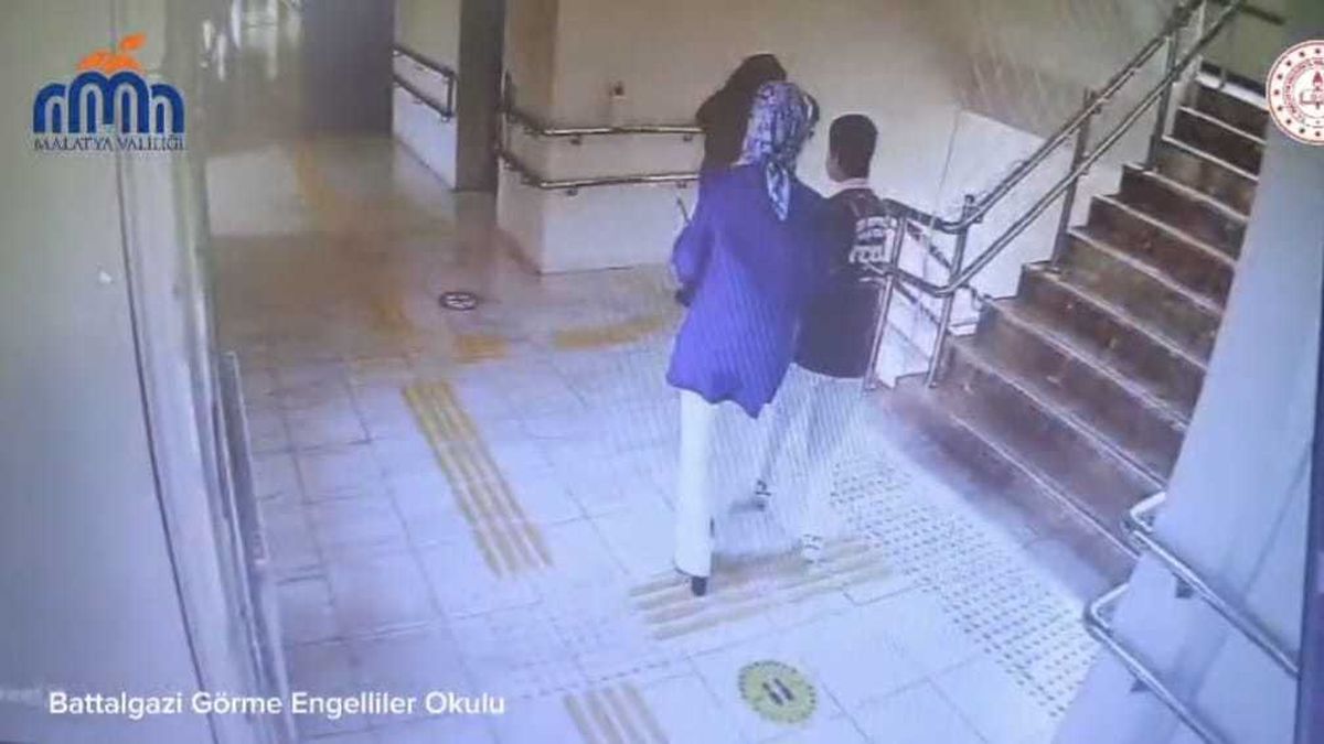 Malatya’da Deprem Anında Engelli Öğrencilerin Tahliyesi
