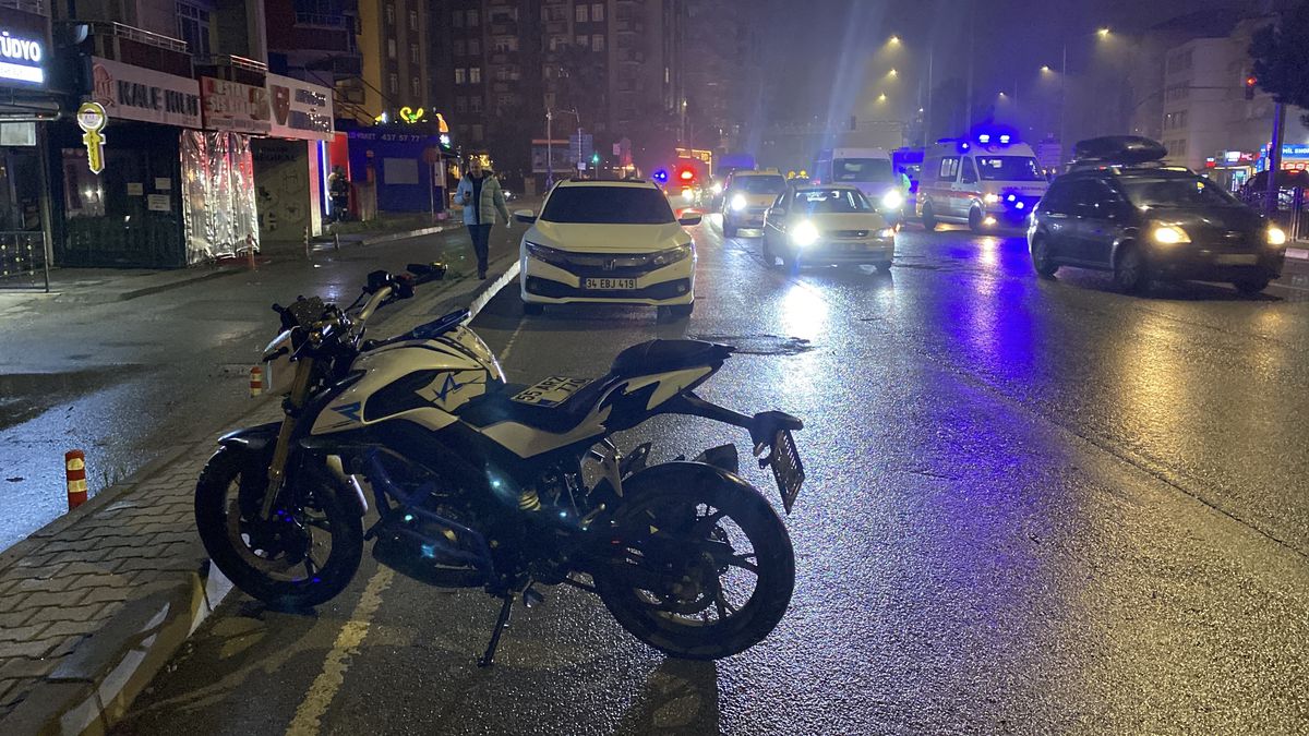 Samsun’da Motosiklet Kazası: İki Yaralı