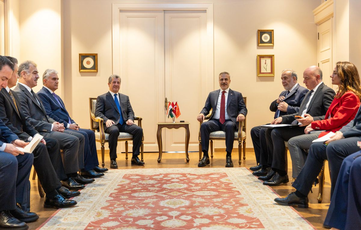 Hakan Fidan ve Mesrur Barzani İstanbul’da Bir Araya Geldi