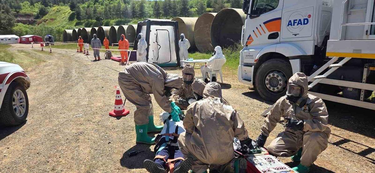 Diyarbakır’da Afet Sağlık Tatbikatı