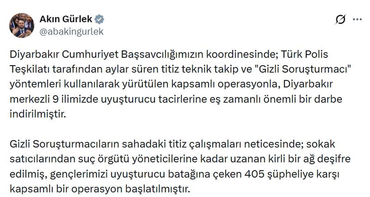 Uyuşturucuya ağır darbe: 405 şüpheliye operasyon
