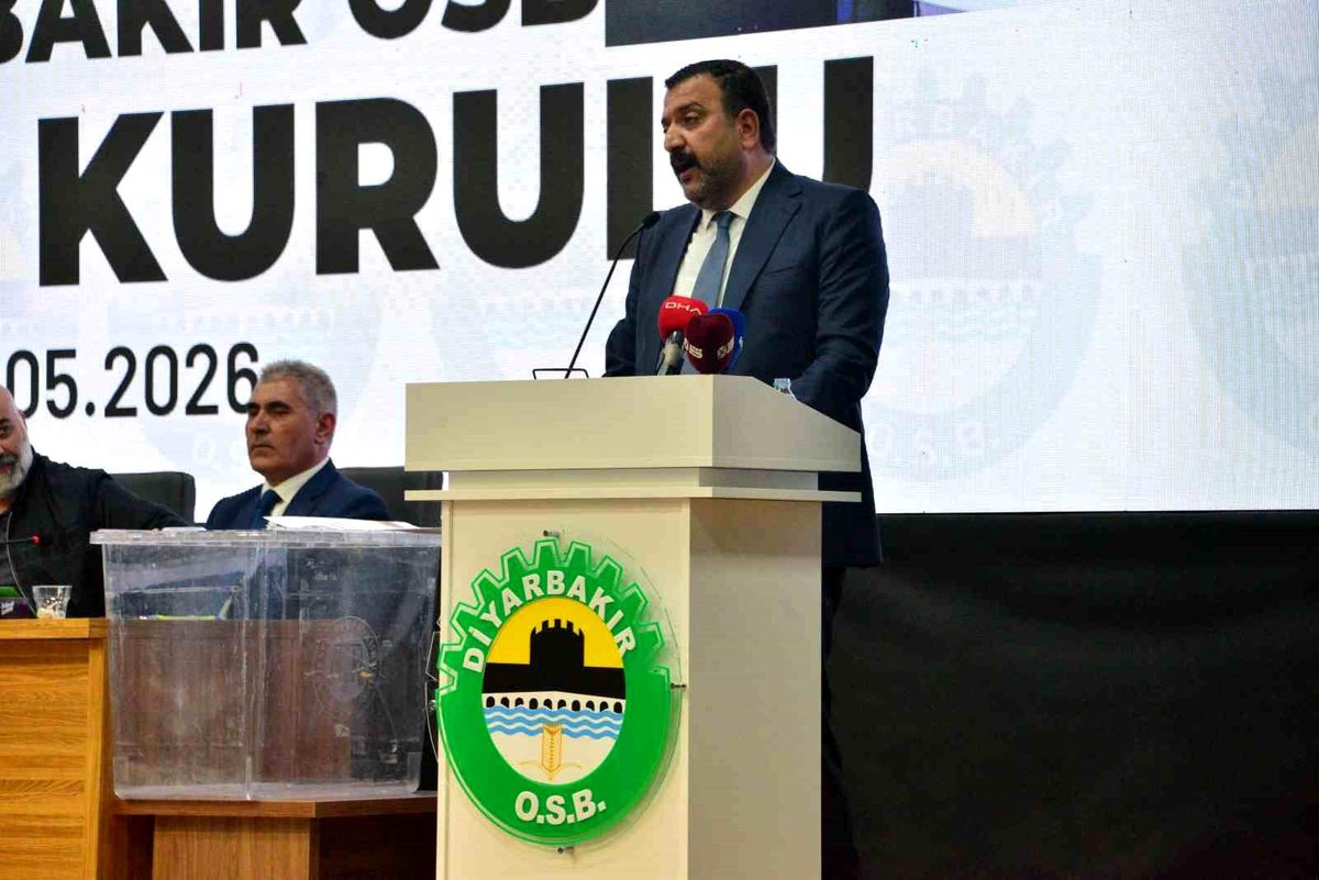 Mustafa Fidan, Diyarbakır OSB Başkanlığına Yeniden Seçildi