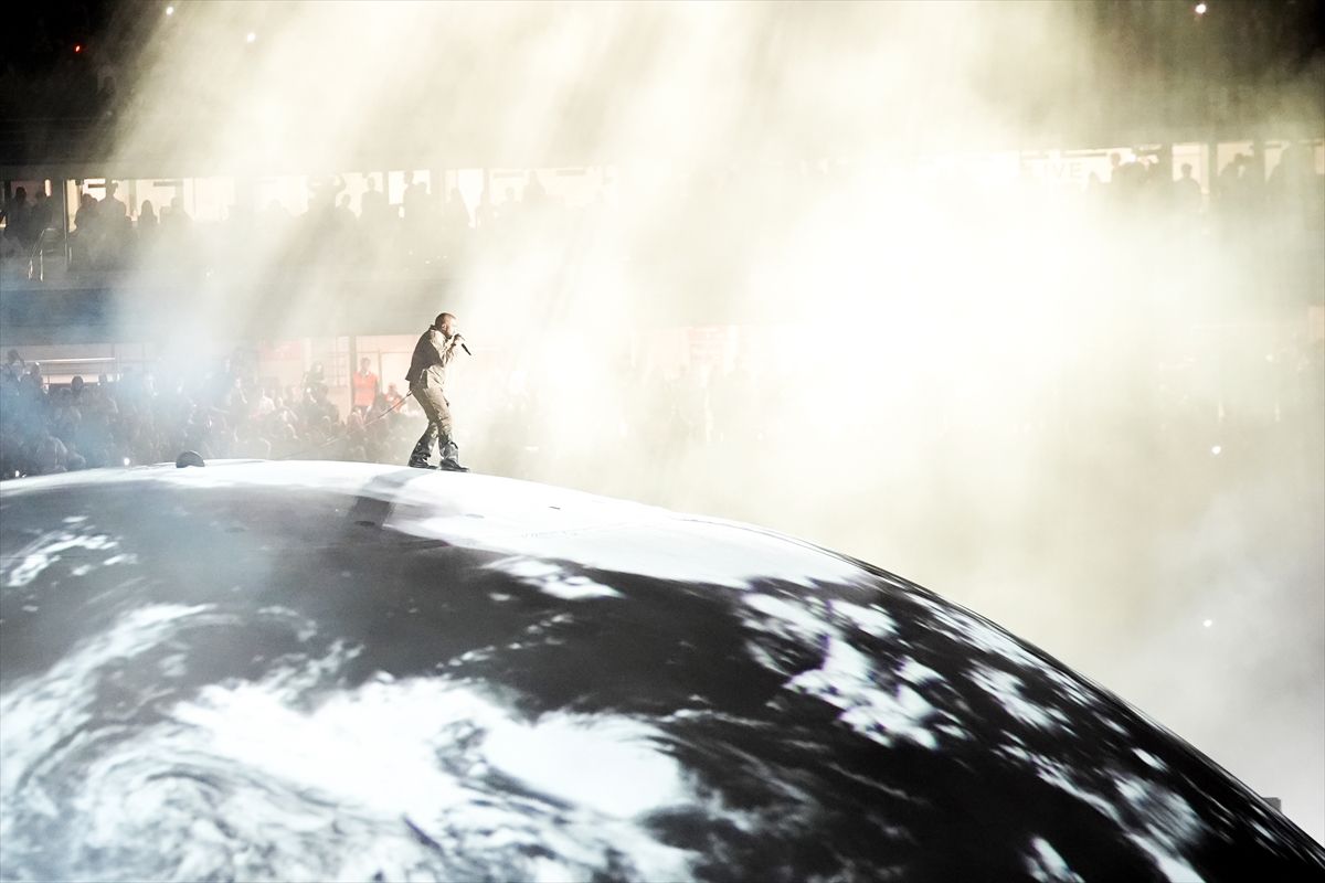 Kanye West İstanbul’da Konser Verdi