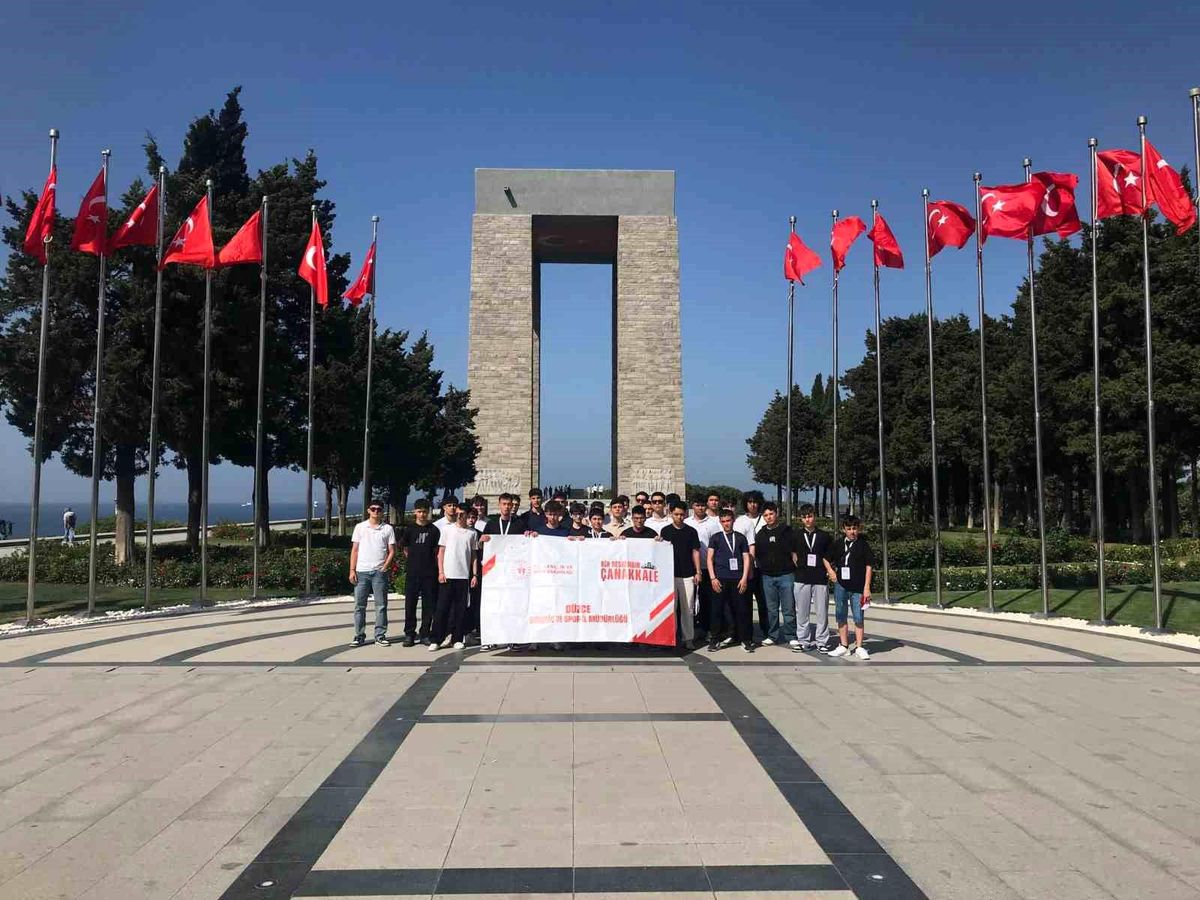 Gençler Çanakkale’de Tarihi Yaşadı