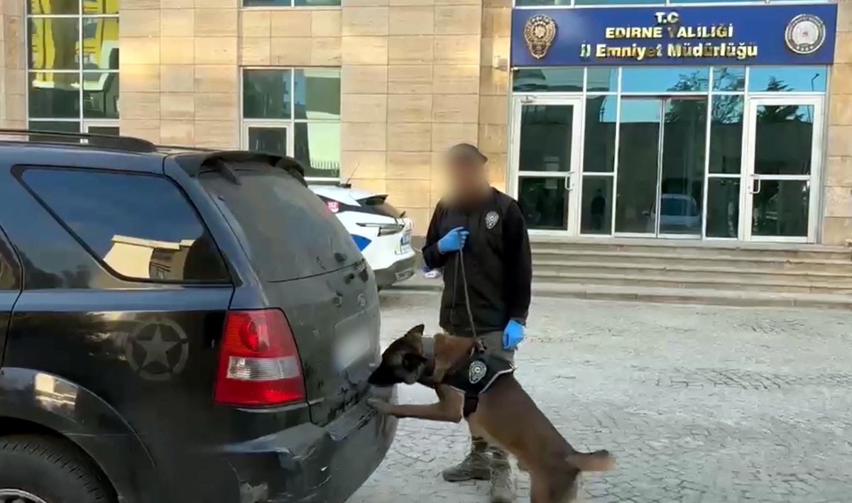 Edirne’de Uyuşturucu Operasyonu
